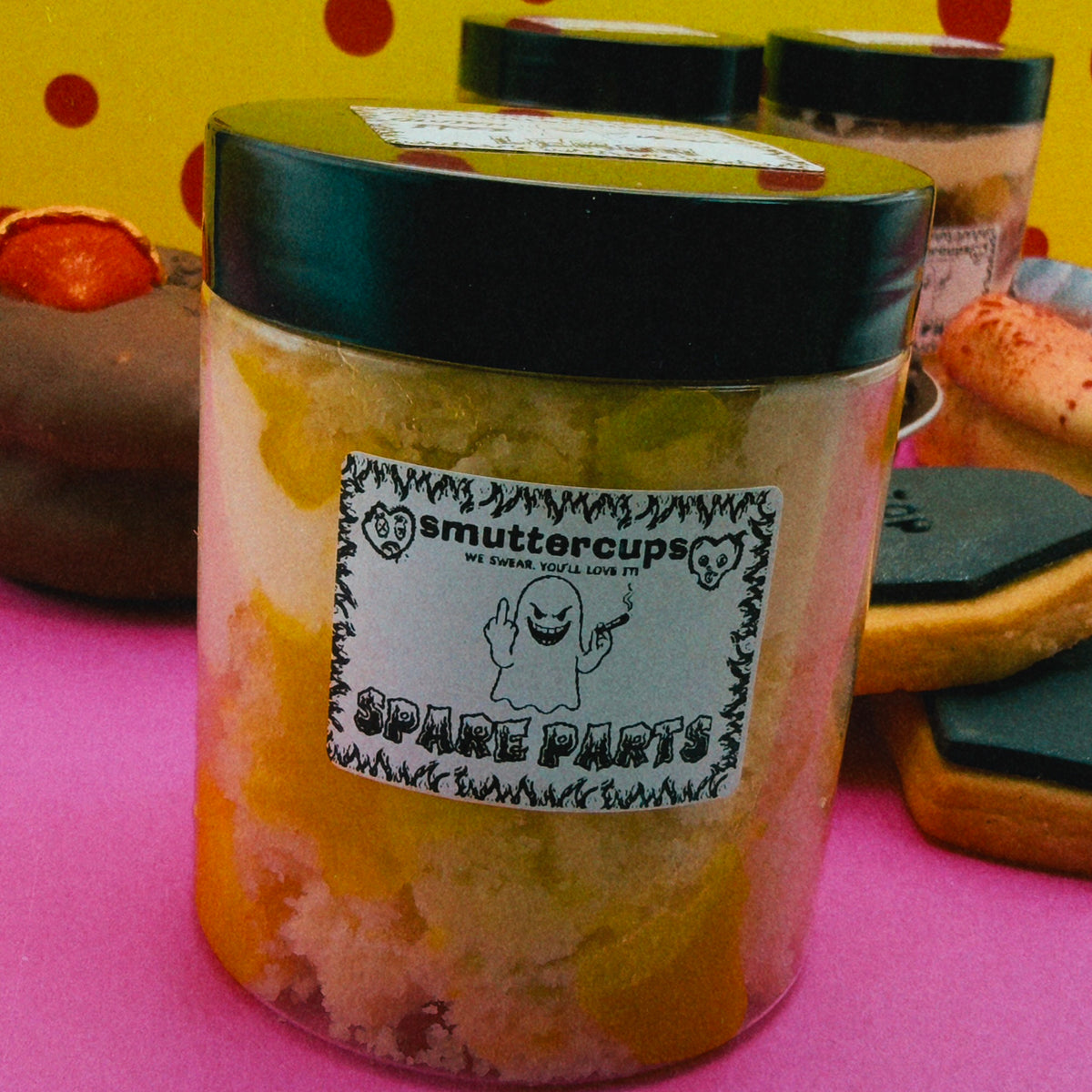 Vegan and GF Spare Parts - Cake Jars