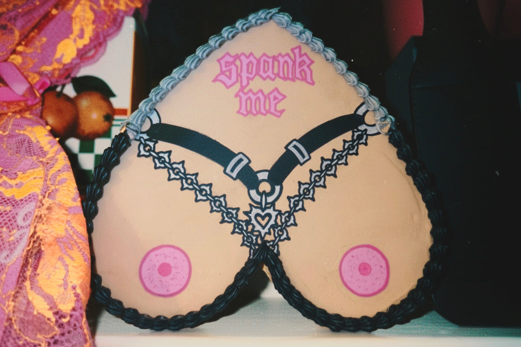 Spank Me Tits Frosted Fake