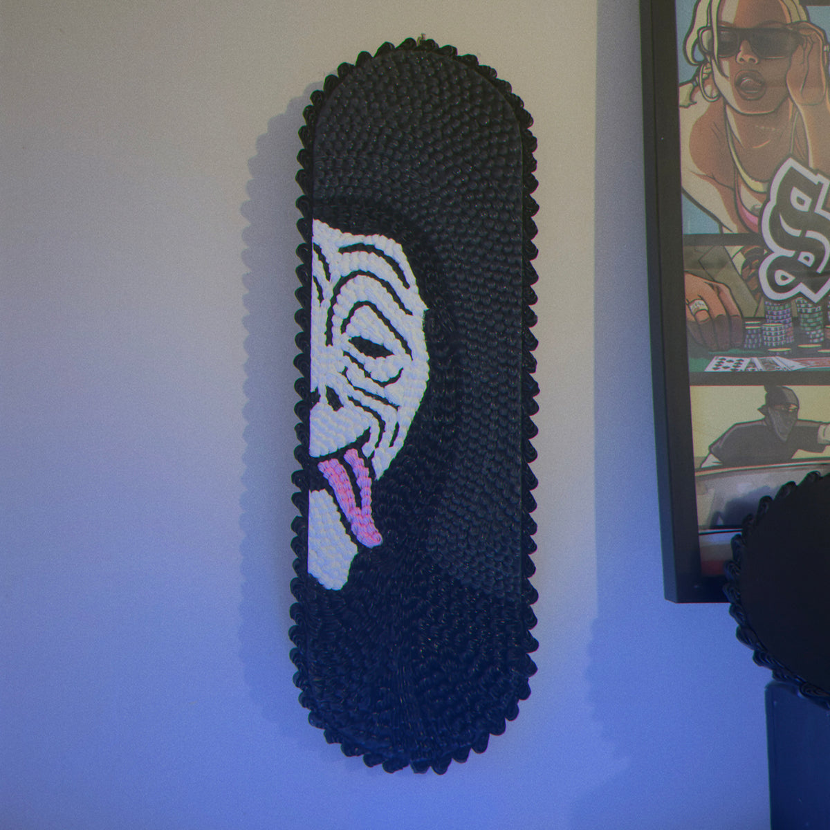 Ghost Face Scakeboard
