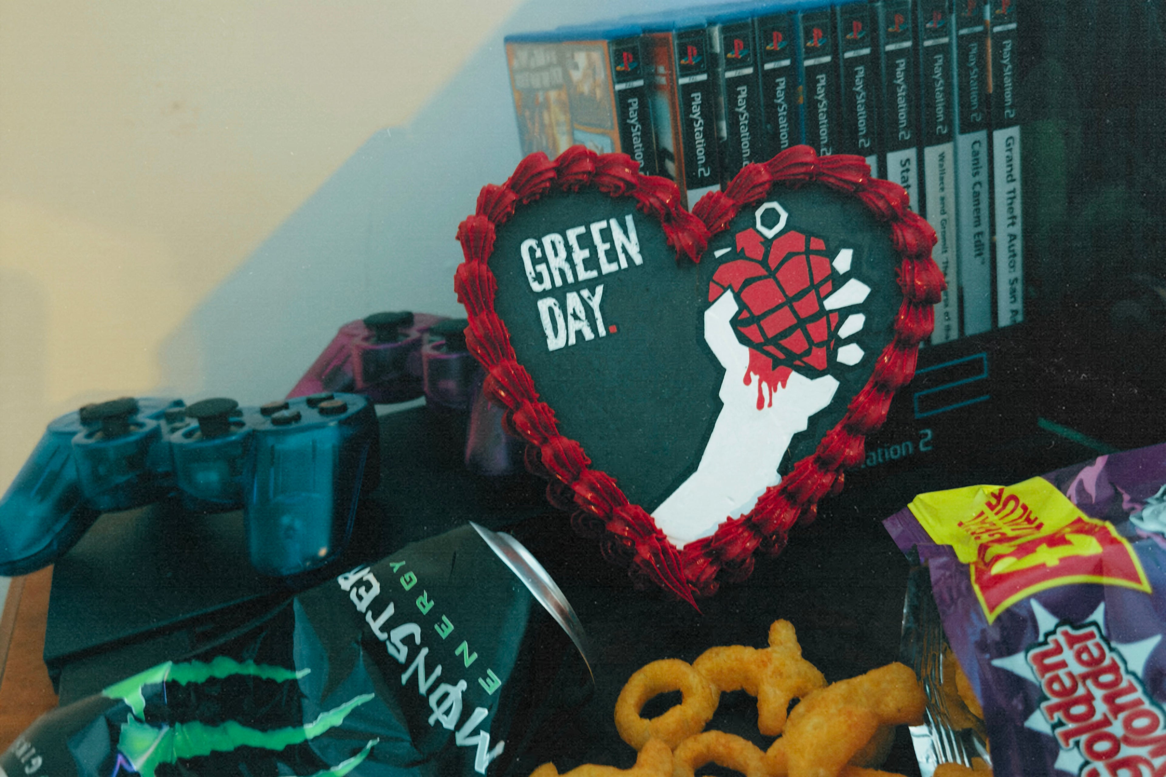Green Day American Idiot Frosted Fake