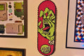 Santa Cruz x Grinch Screaming Hand Scakeboard hand piped
