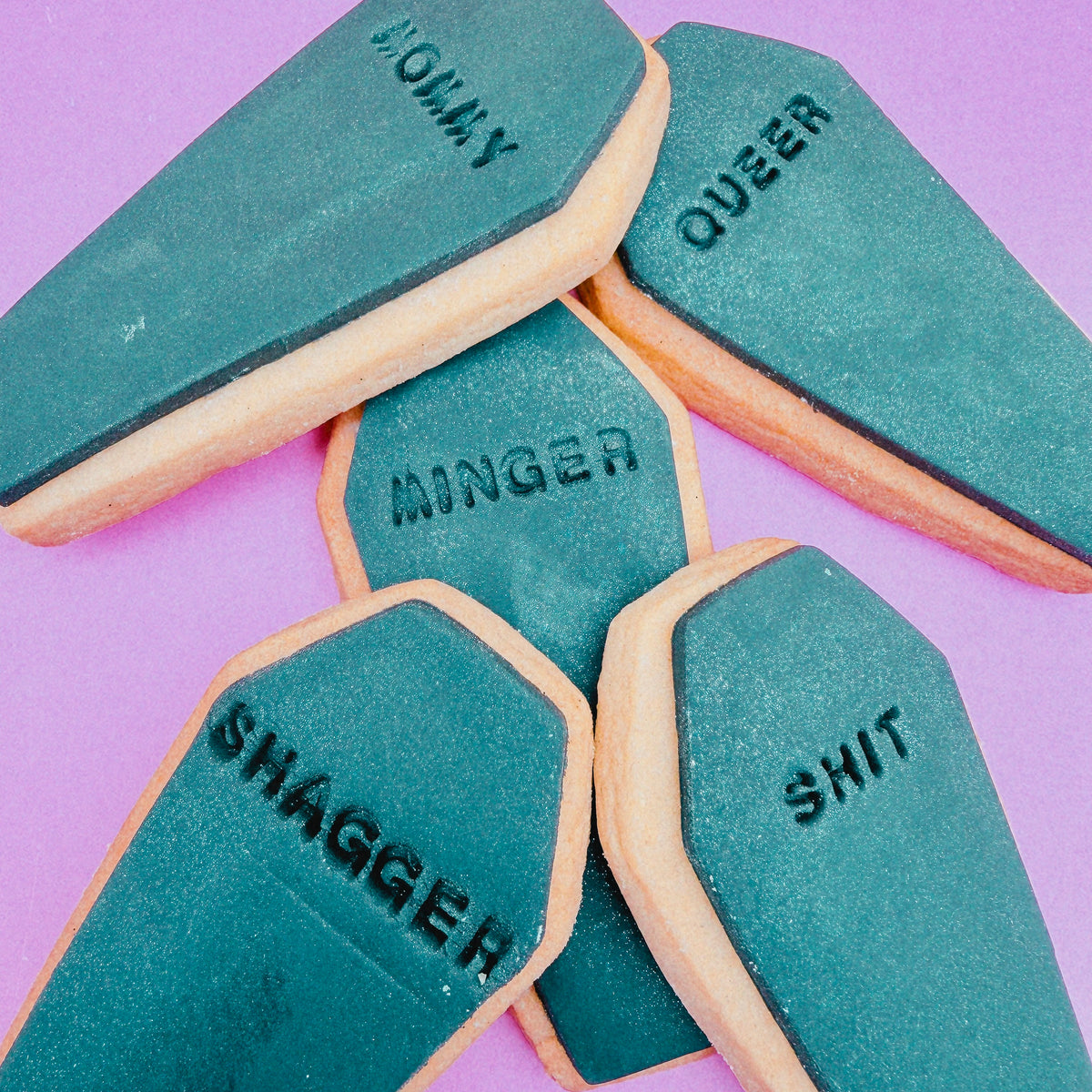 Vegan Sweary Shortbread Biscuits