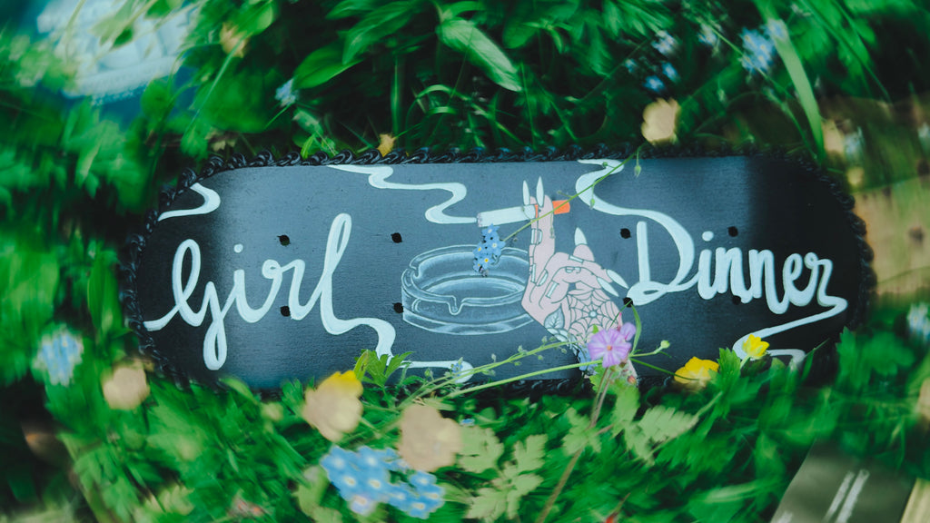 Girl Dinner Scakeboard