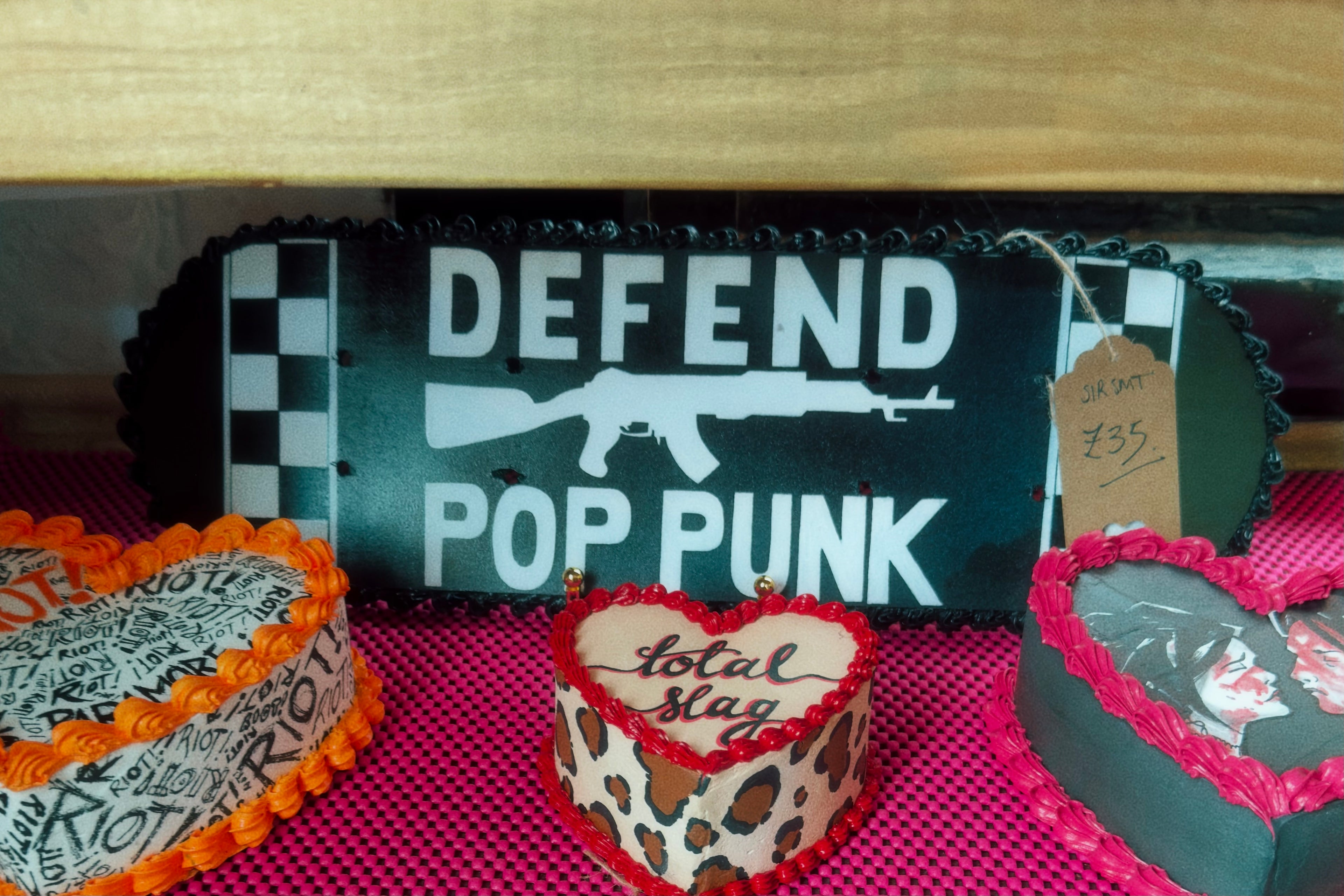 Defend Pop Punk Scakeboard