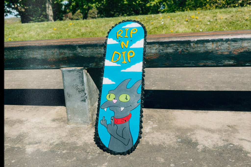 Snowball x RipnDip Scakeboard