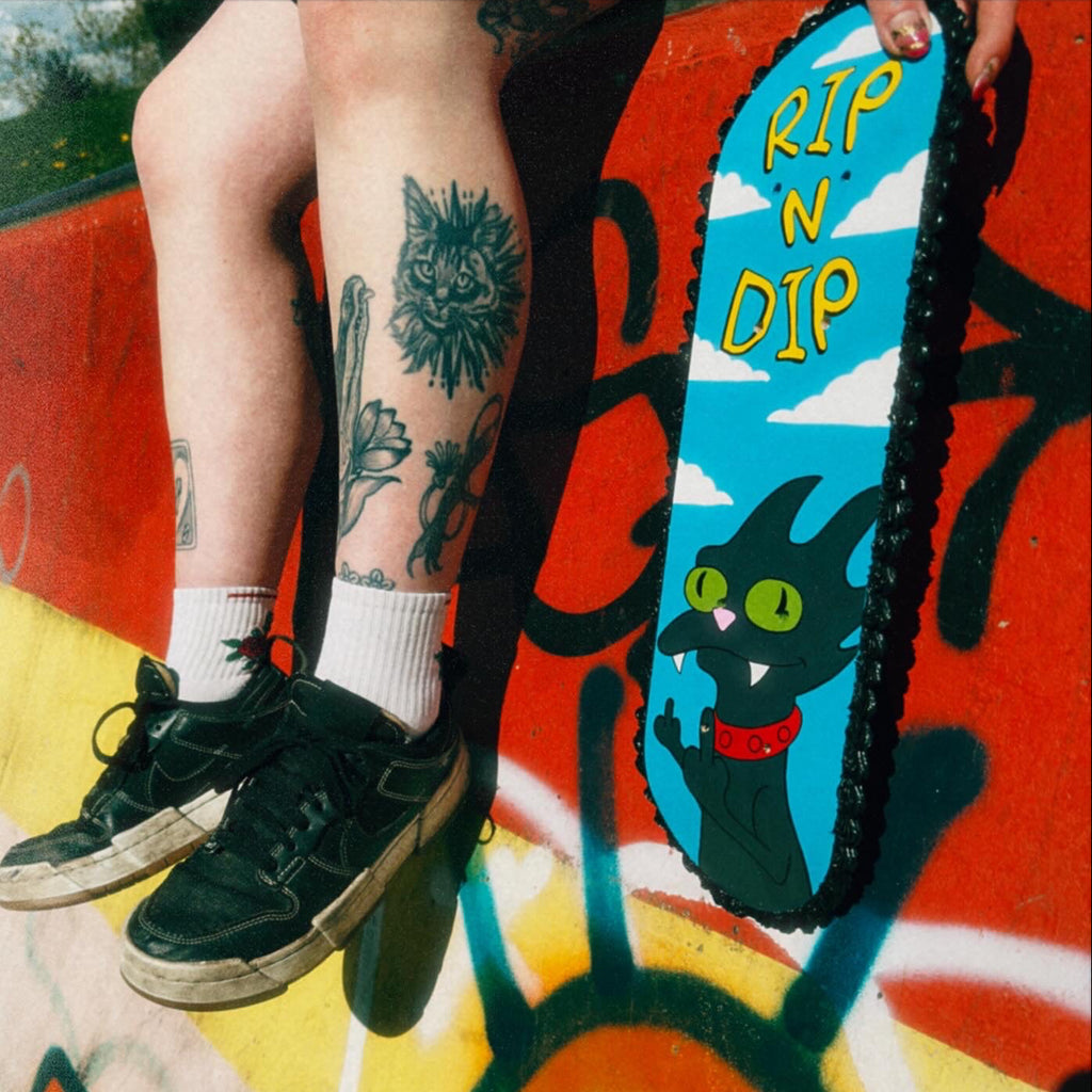 Snowball x RipnDip Scakeboard