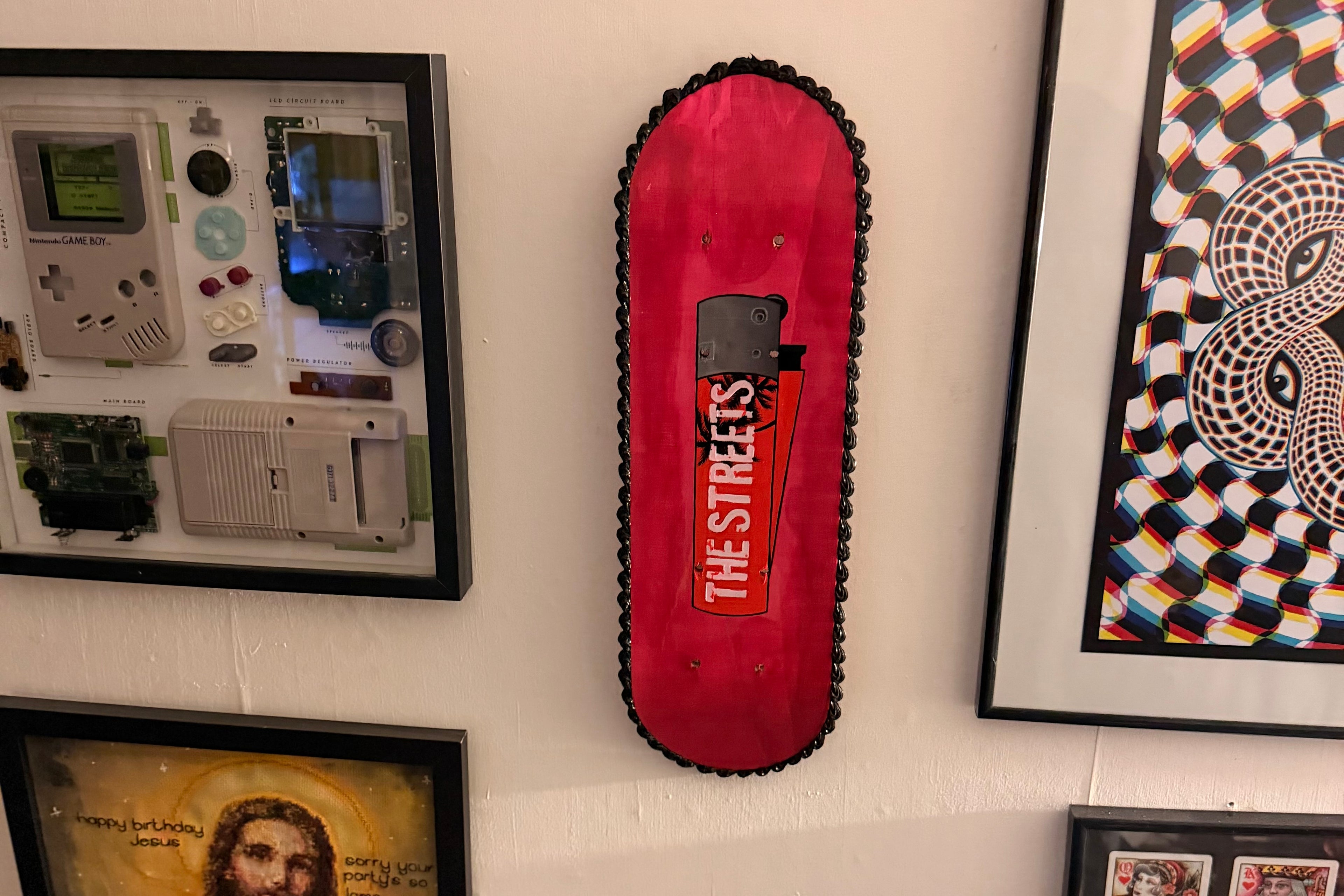 The Streets orange Clipper Scakeboard