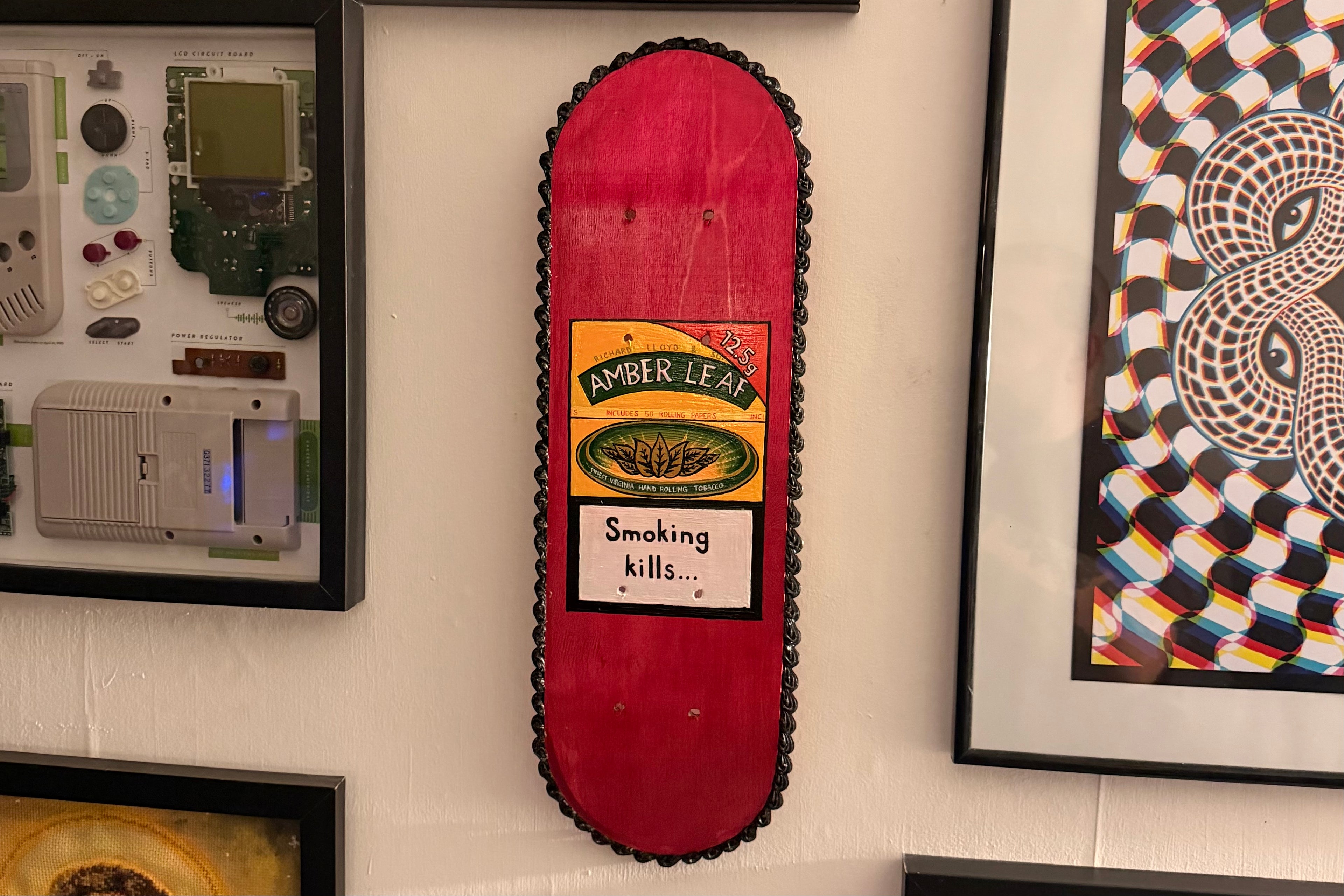 Amber Leaf O.G 3.5 Scakeboard