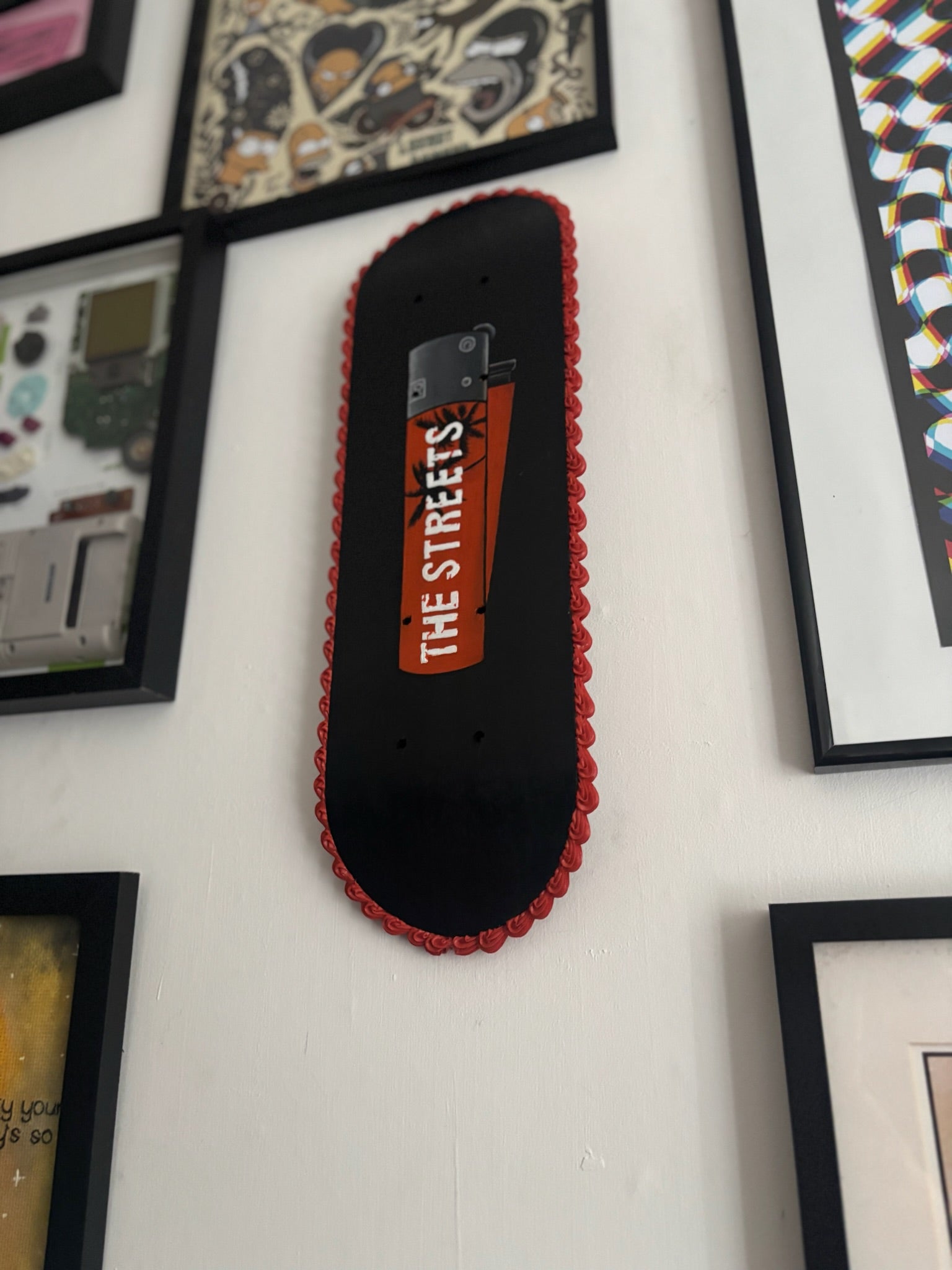 The Streets orange Clipper Scakeboard