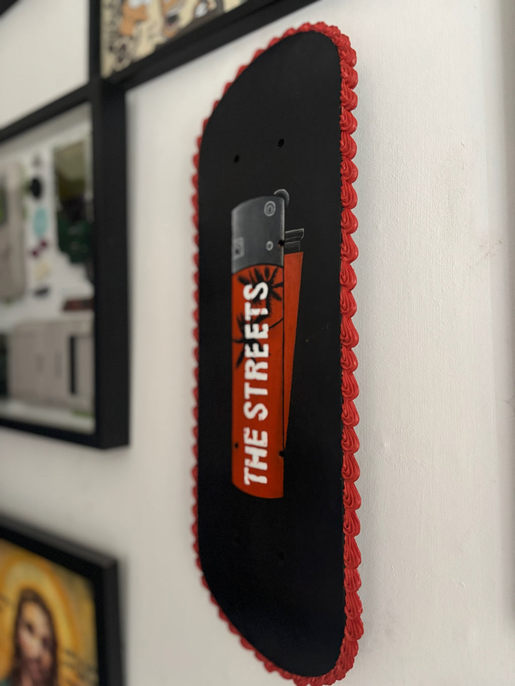 The Streets orange Clipper Scakeboard