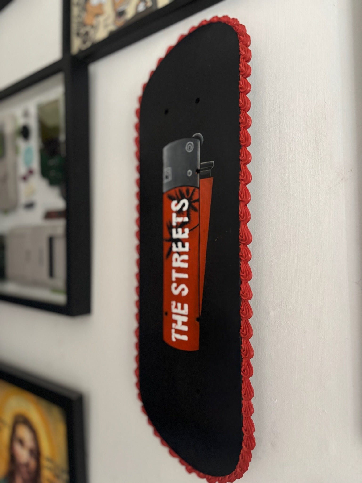 The Streets orange Clipper Scakeboard