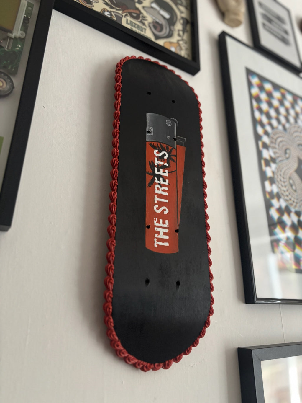 The Streets orange Clipper Scakeboard