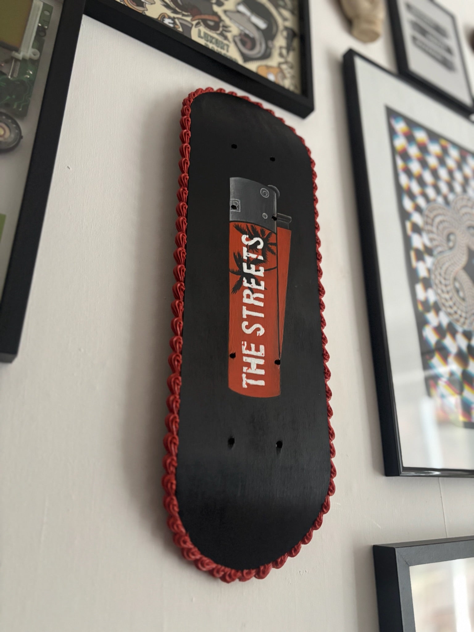 The Streets orange Clipper Scakeboard
