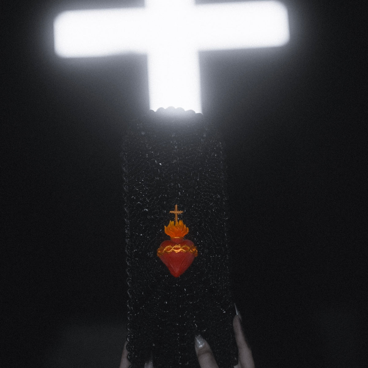 Sacred Heart Piped & Spiked Scakeboard
