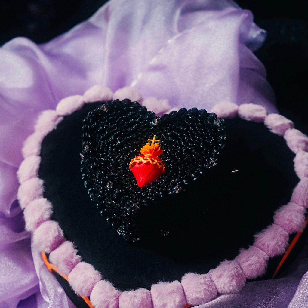 Sacred Heart Frosted Fake